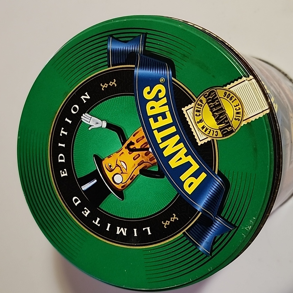 PLANTERS 1997 LIMITED EDITION TIN CAN. 1RST IN A SERIES. - Picture 5 of 8